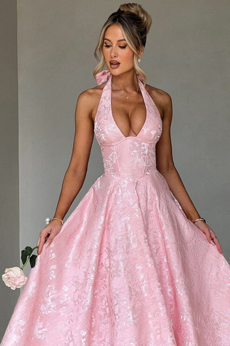 Sukienka Effie różowa