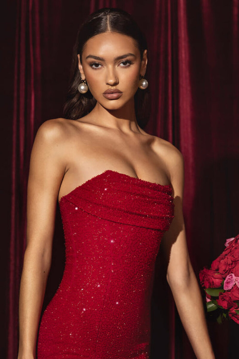 Sukienka Rochette czerwona